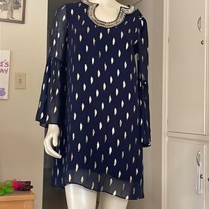 Lily Pulitzer- navy dress size 4
